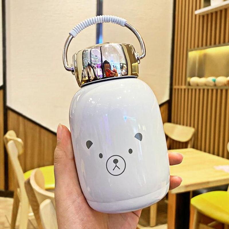 Hoạt Hình Hình Đáng Yêu Nước Thích Hợp Di Động Thuỷ Cung Bình Giữ Nhiệt Trẻ Em Hộ Gia Đình Thể Thao Ngoài Trời Dễ Thương Kawaii Nước