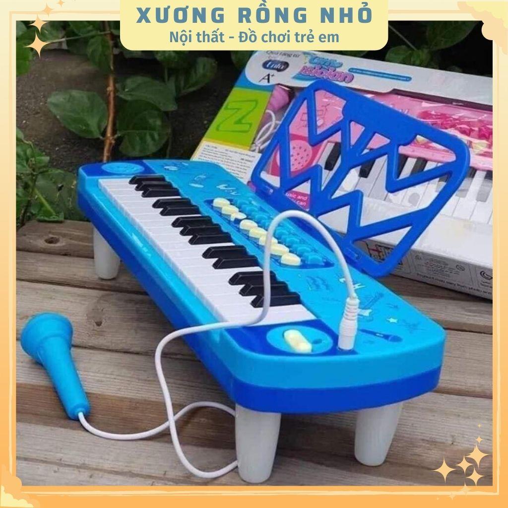 Đồ Chơi Đàn Piano kèm mic cho bé tập đàn và tập hát, đồ chơi âm nhạc cho bé