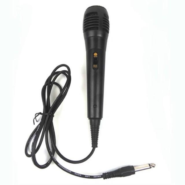 Micro Hát Karaoke Có Dây Giá Rẻ Dụng Cho Tất Cả Các Loa Như P88, P89, 996, 669, 802, A061, F4, F5, F6