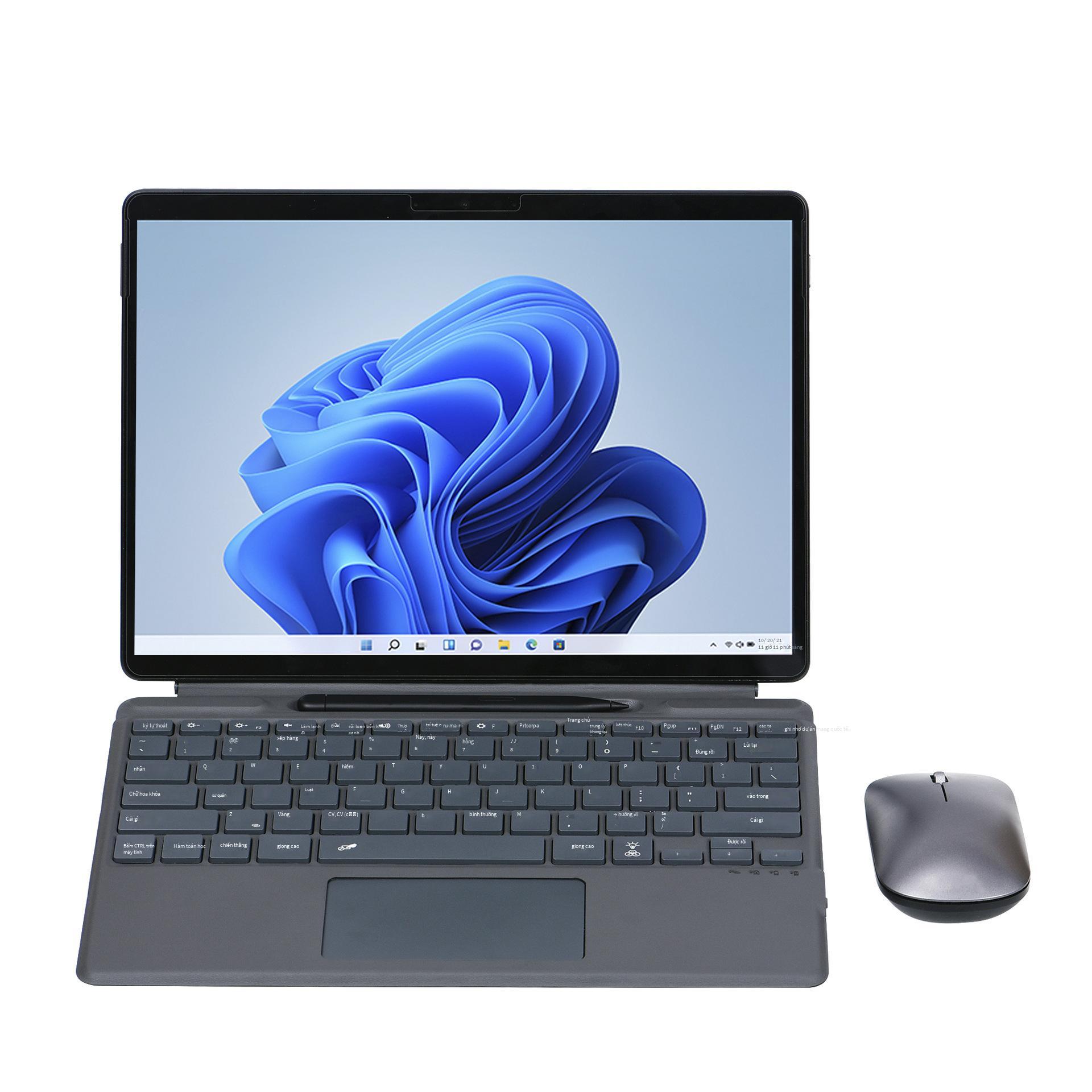 Phong cách mới nhất phù hợp với máy tính bảng Microsoft bàn phím Bluetooth bên ngoài Por 8 bàn phím dạ quang pro X hút từ tính sạc bàn phím không dây