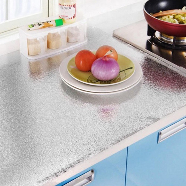Cuộn giấy bạc dán bếp tráng nhôm cách nhiệt