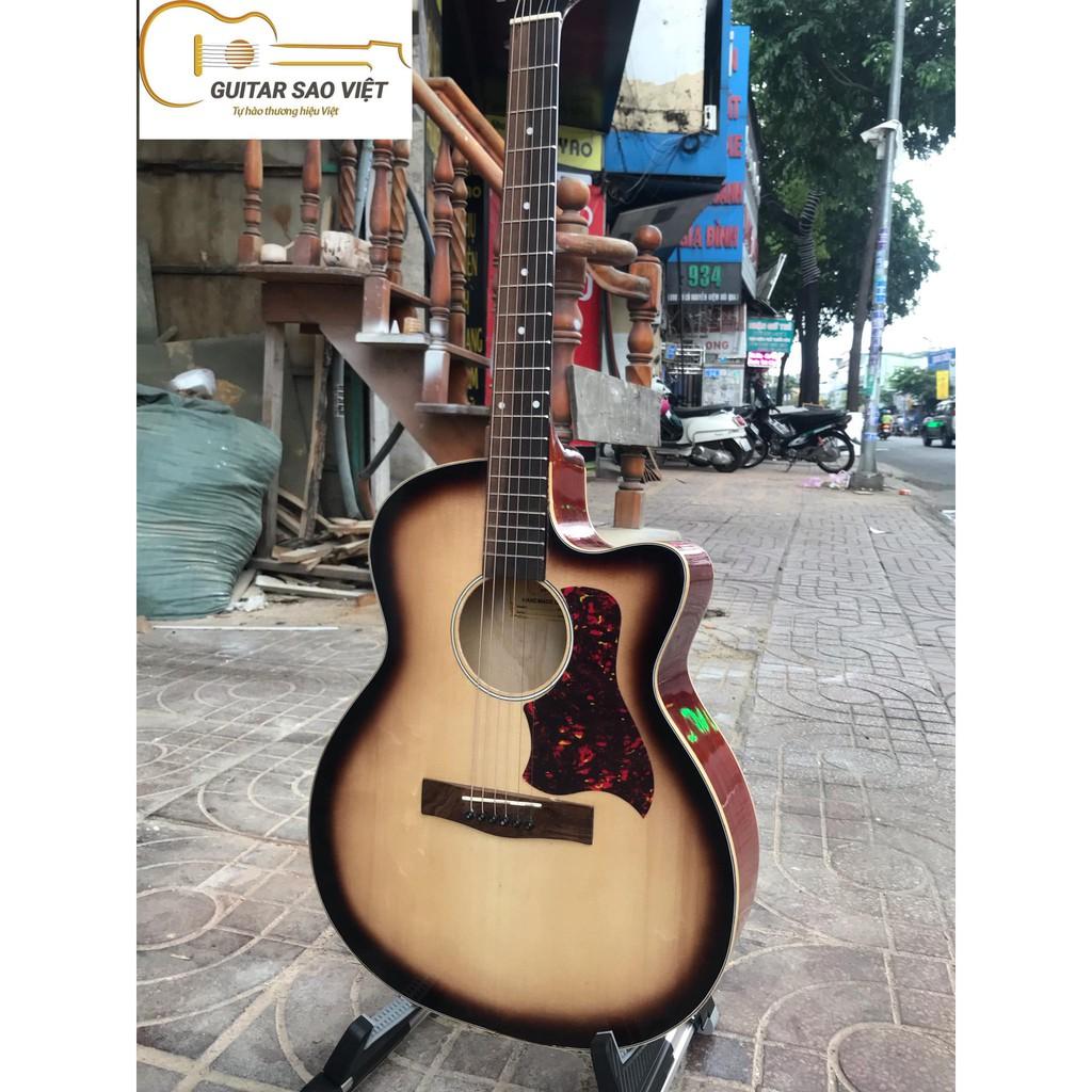 Đàn guitar acoustic sx tại Việt Nam có ty chỉnh cần Et-85R