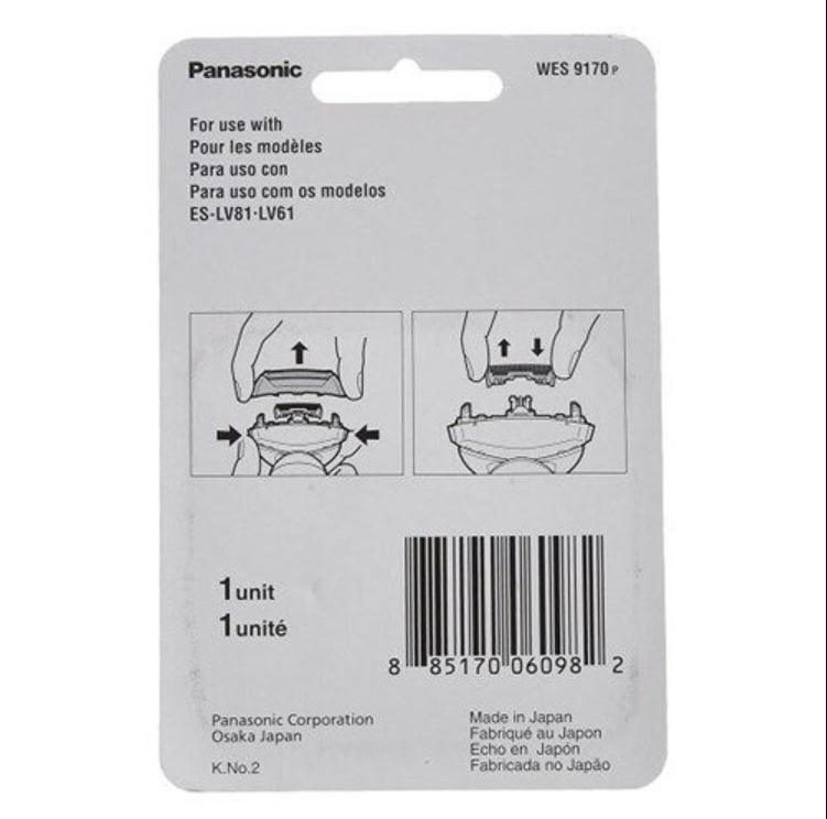 Bộ lưỡi dao WES9170P cho máy cạo râu Panasonic ESLV90, ES-LV65-S, ES-LV95-S & ESLV81K ...