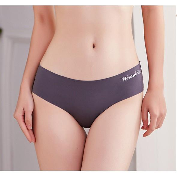 Sét 10 Quần Lót Nữ Thun Lạnh Su Đúc Kháng Khuẩn Không Viền Lượn Sóng Sexy Giá Rẻ NO1028