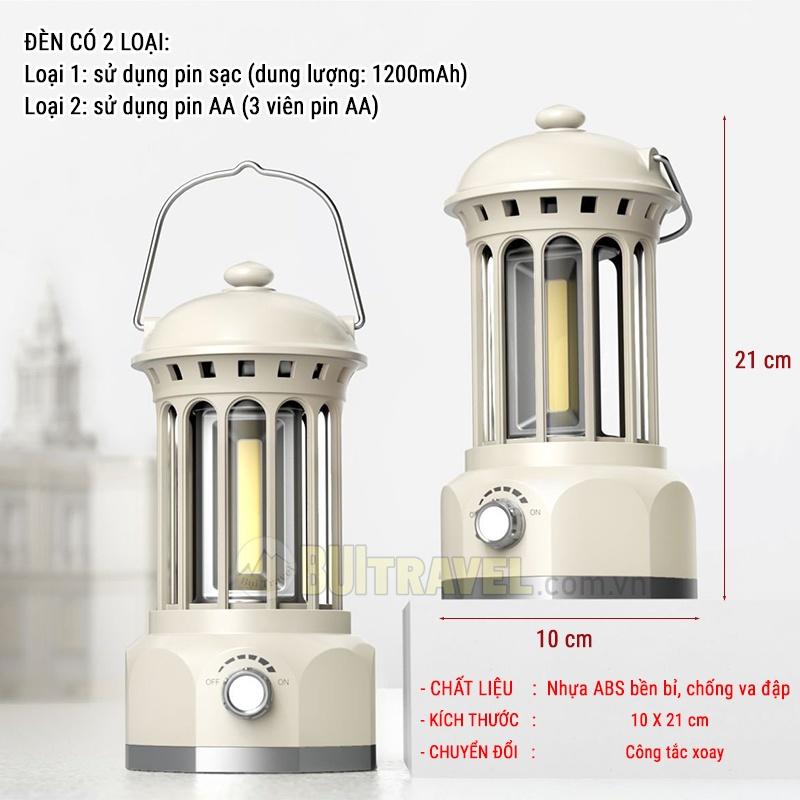 Đèn Led Treo Lều Cắm Trại Ngoài Trời, Decor Trang Trí Phòng Ngủ