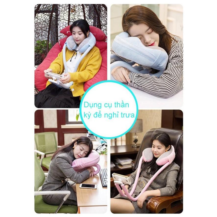 Gối giá đỡ điện thoại sáng tạo dành cho người lười biếng