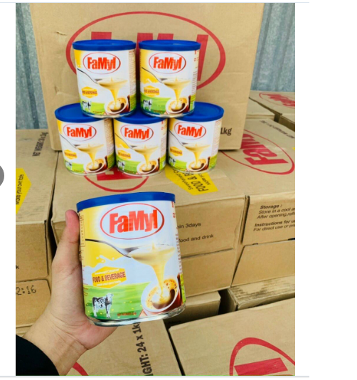 (Dat T8/2024)Sữa Đặc Có Đường FaMyl xuất xứ  Malaysia loại hôp 1Kg-Giành cho cả gia đình, thích hợp cho pha cafe và chấm các loại bánh