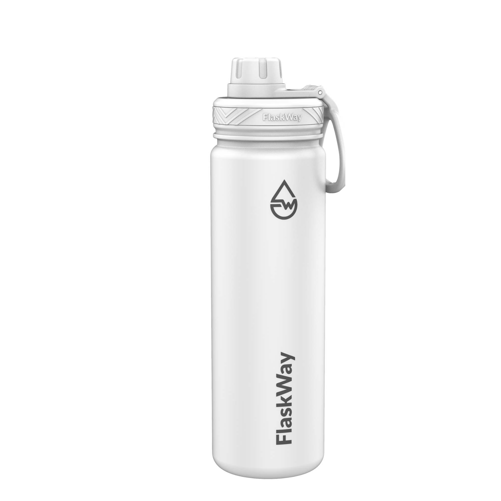 Bình giữ nhiệt FlaskWay Pure White 22oz