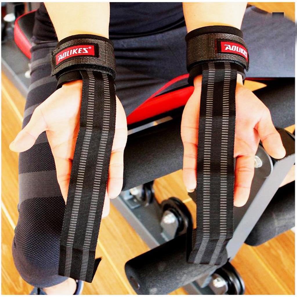 Dây kéo lưng kết hợp quấn cổ tay GYM Aolikes AL 7638 magic