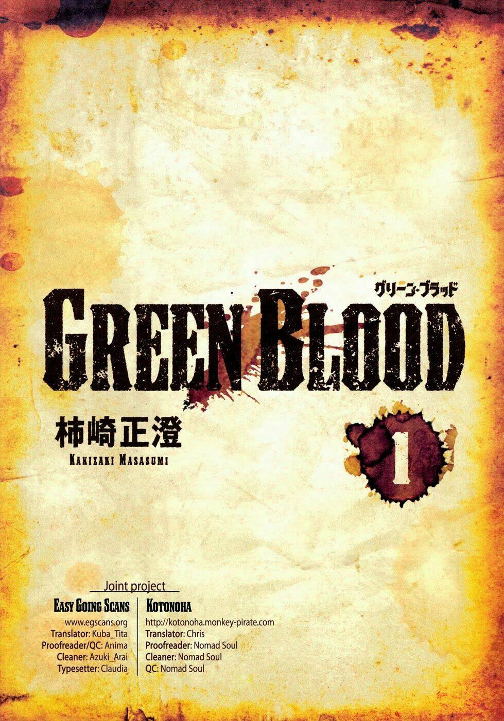 green blood chapter 1 2