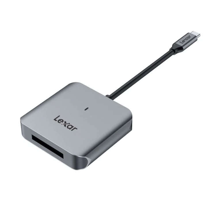 Đầu đọc thẻ nhớ Lexar CFexpress Type B USB-C 3.2 Gen 2 Reader, tương thích PC/ MAC - Hàng chính hãng BH 12 tháng