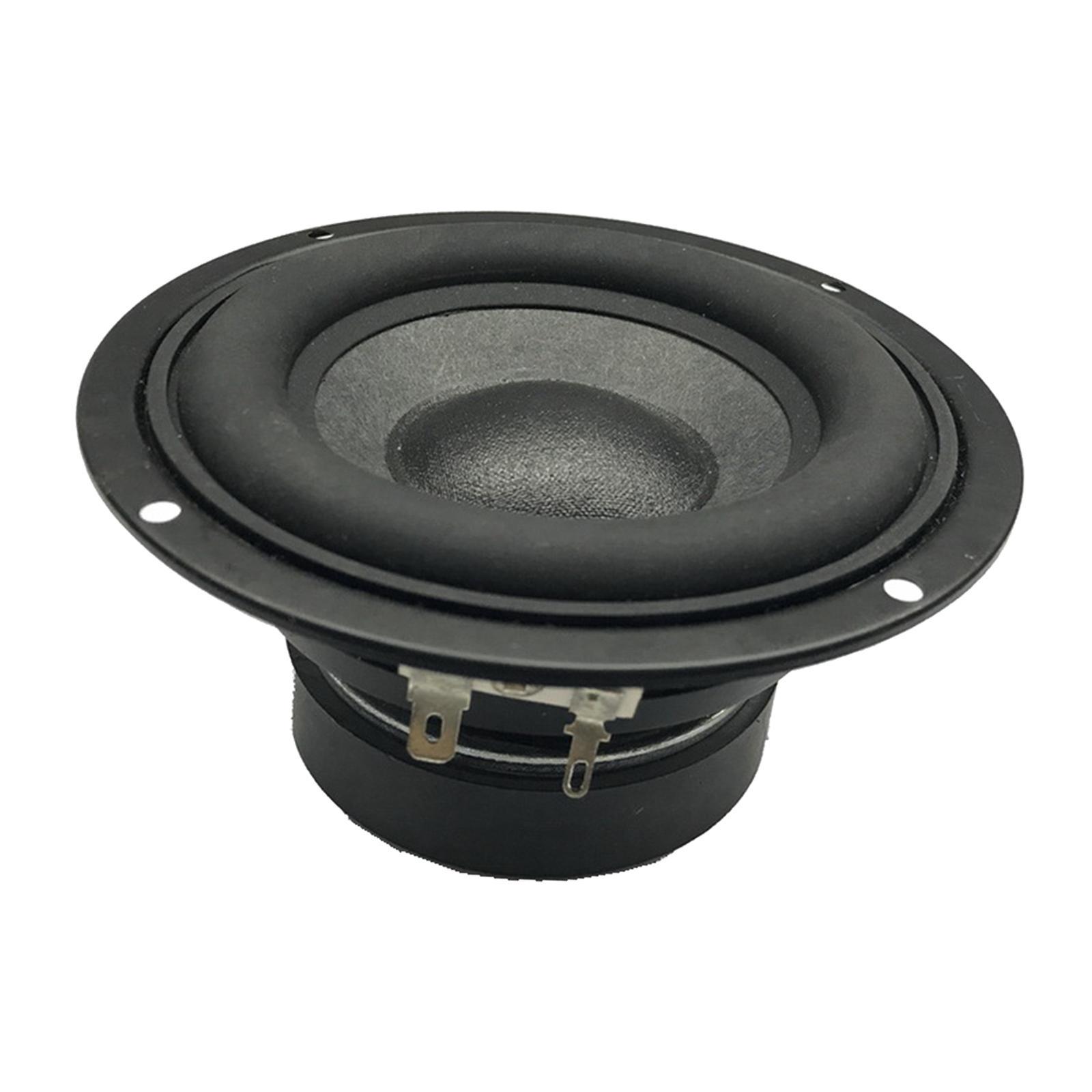 Mini Woofer Subwoofer Speaker Rubber Edge Stereo Low Noise for Car Travel