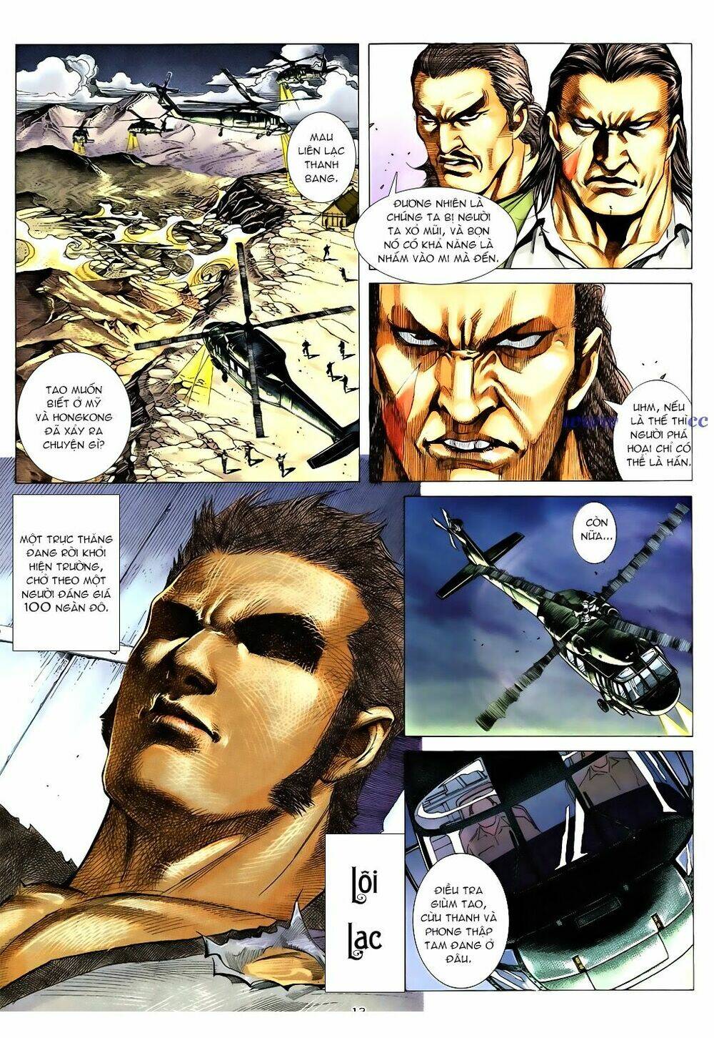 á châu hùng sư chapter 6 13