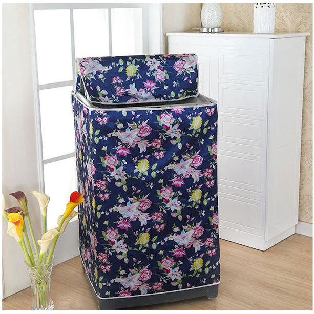 Áo Trùm Máy Giặt Cửa Trên 7-8kg Vải Satin Chống Nước ,Bụi , Nắng, Rách Bền Đẹp
