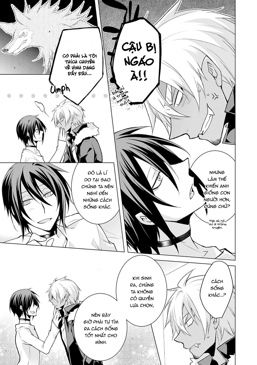 anh chàng người sói và tiểu thuyết gia lập dị chapter 1.2 13