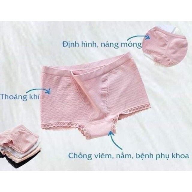 SIÊU PHẨM Quần lót đùi cotton nâng mông kháng khuẩn
