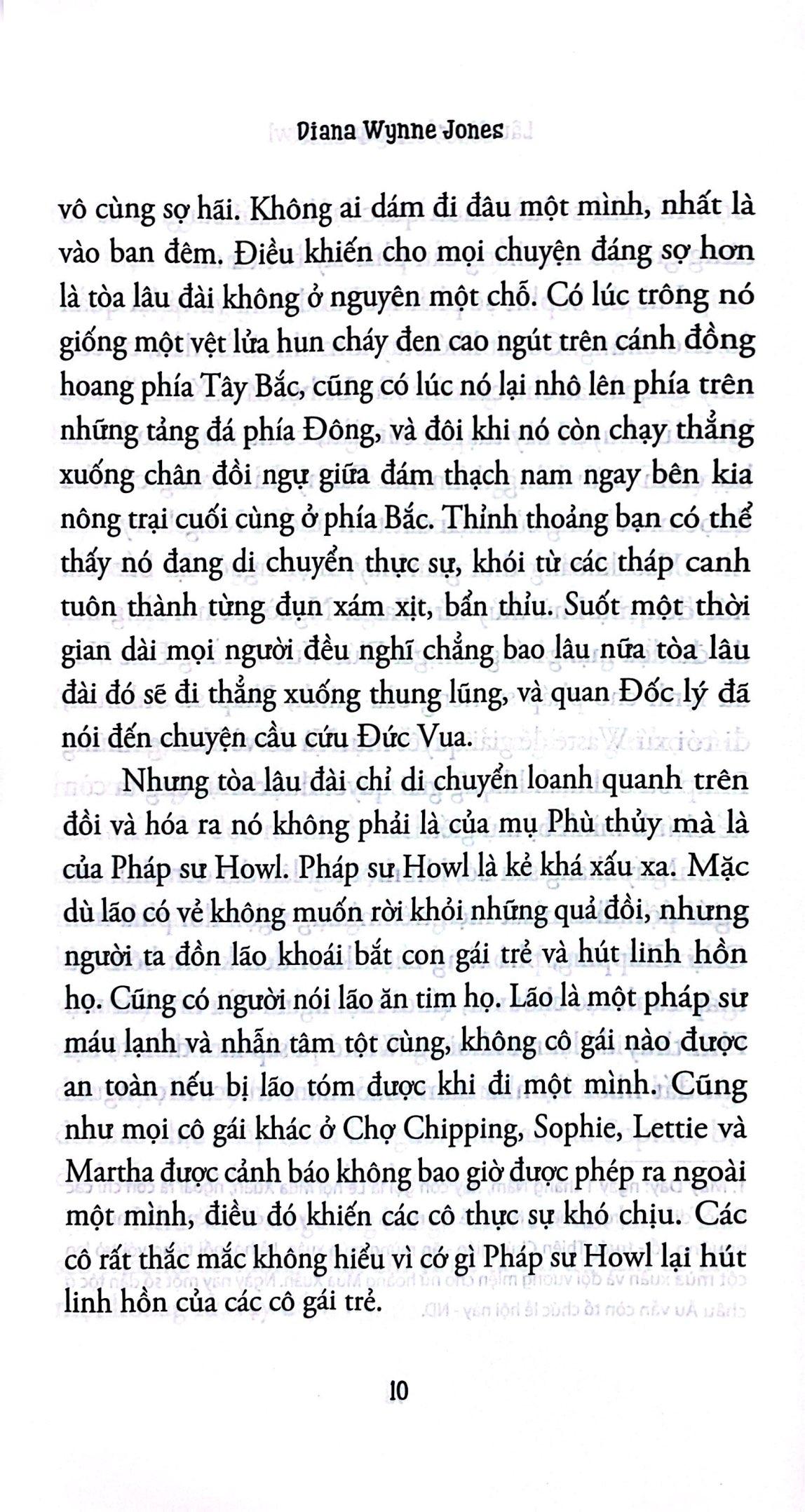 Sách - Lâu Đài Bay Của Pháp Sư Howl