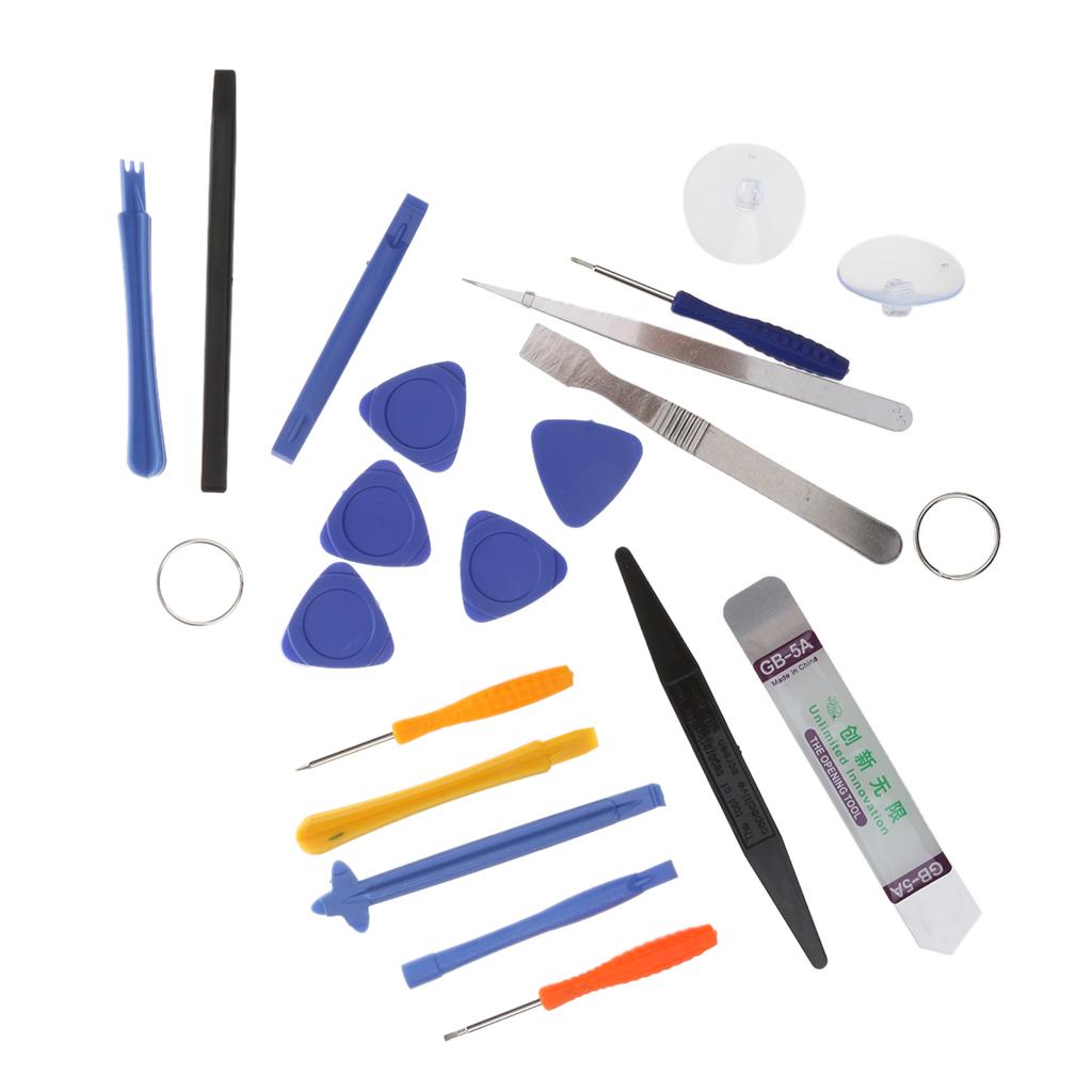 Phone Open Pry Tool, 20 in 1 Mobile Screen Open Screwdriver Repair Tools Kit Set For Cell Phones
