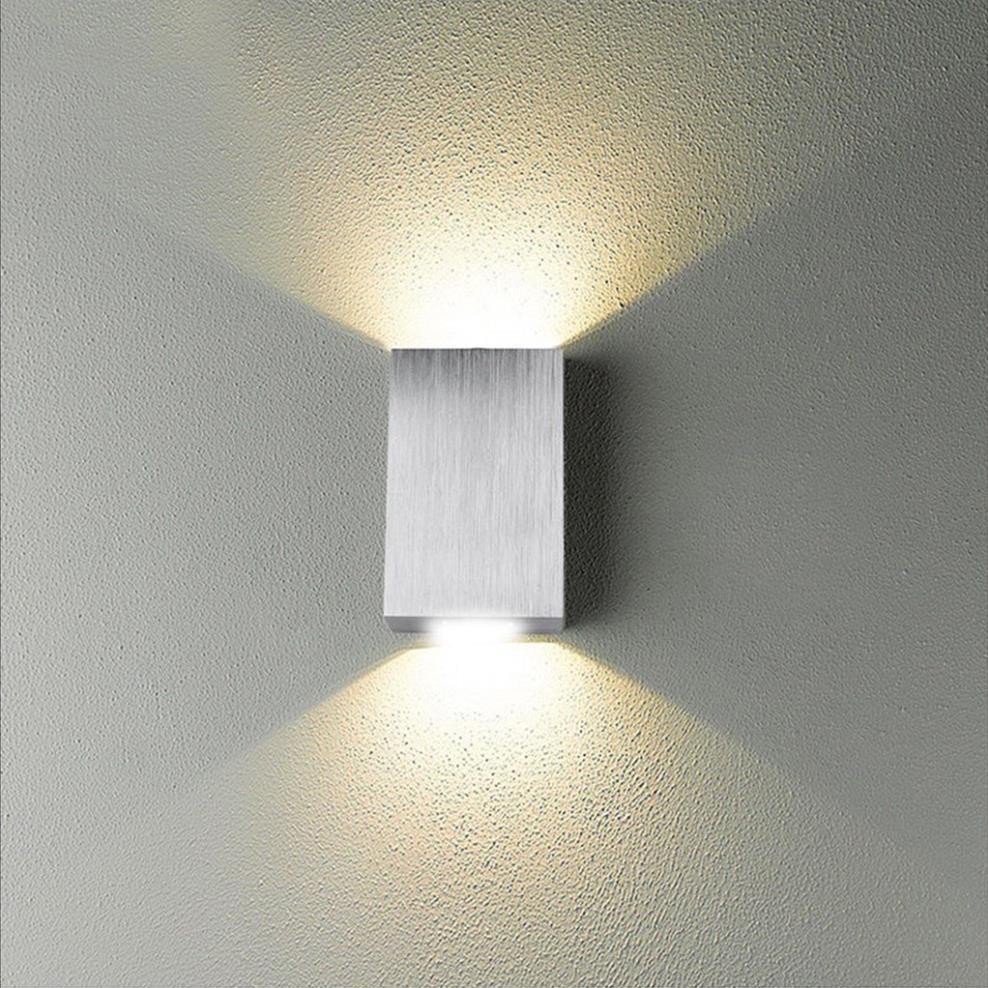 Đèn LED vách tường 2W hình hộp chữ nhật dành cho trang trí hành lang