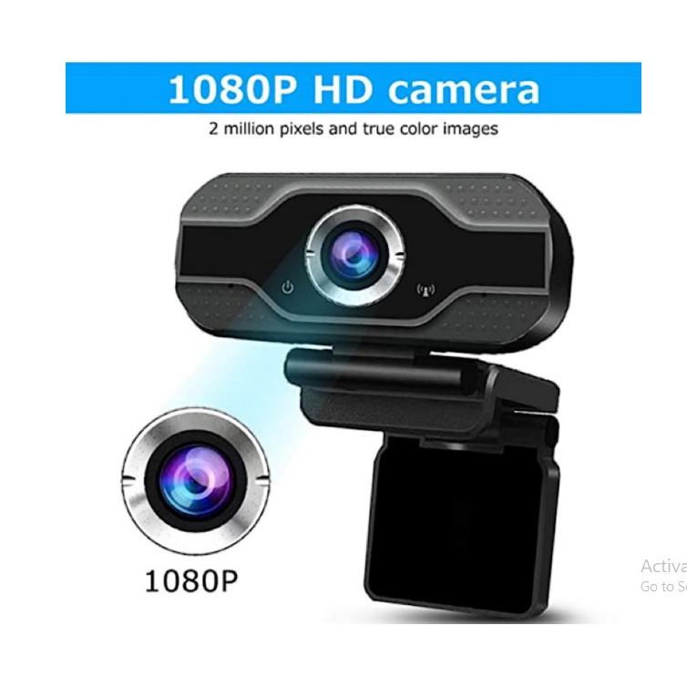 Webcam máy tính FullHD 1080p có Mic rõ nét - Thu hình cho máy tính, pc, TV, để bàn - Rõ nét - Chân thực W8 - V8-1080P full hd