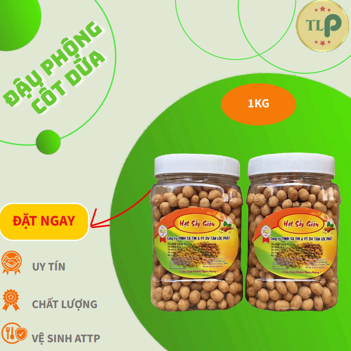 ĐẬU PHỘNG CỐT DỪA TLP - 1KG