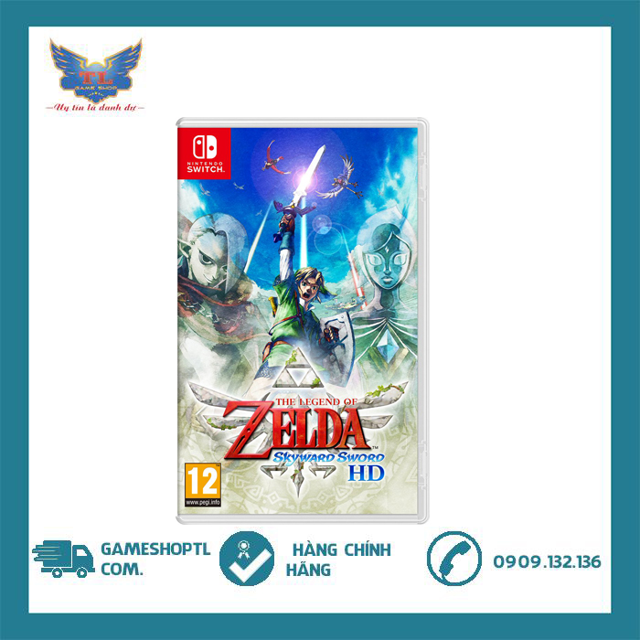 Đĩa Game The Legend of Zelda: Skyward Sword HĐ - Hàng Nhập Khẩu