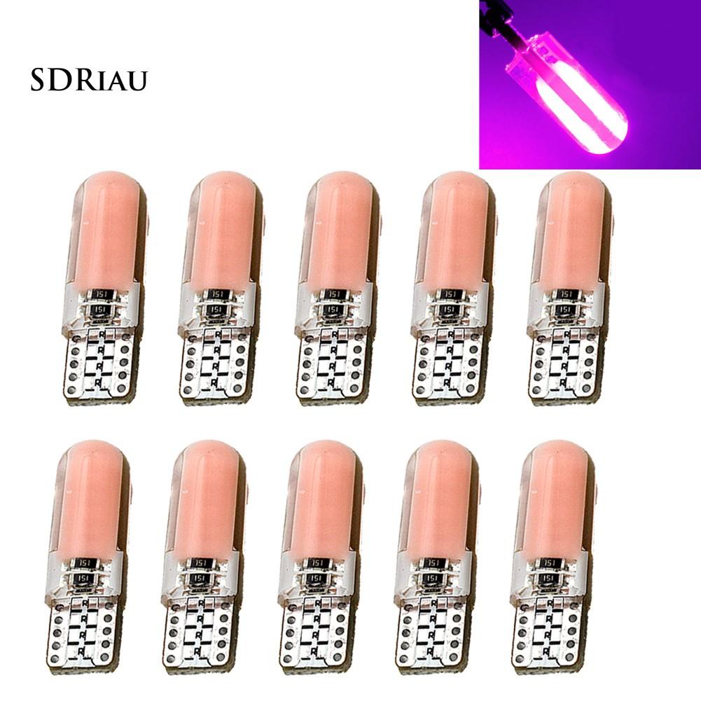 Bộ 10 Đèn Led 12v T10 W5W Cho Xe Hơi