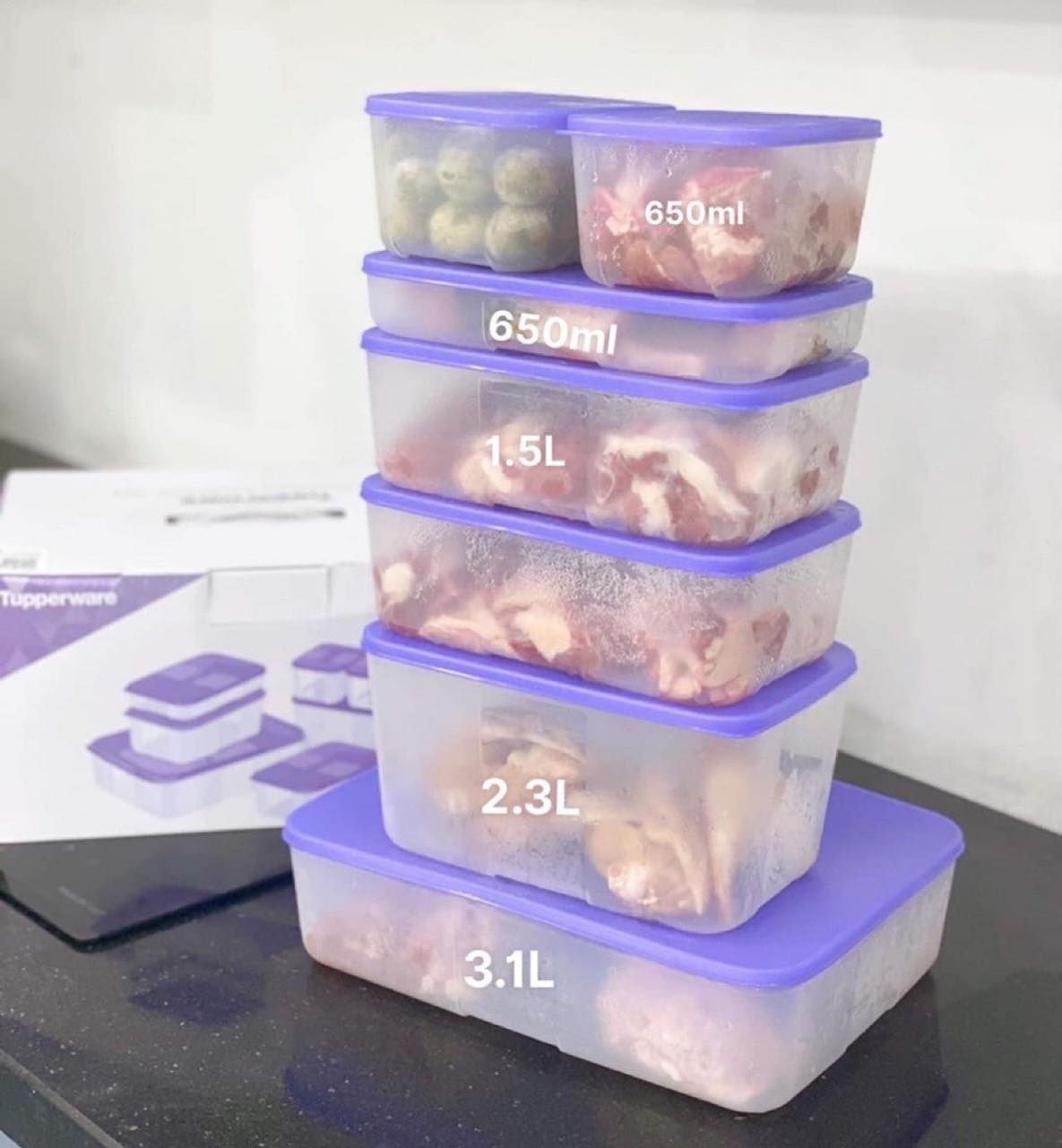 Bộ hộp trữ đông Freezermate Essential Set 7