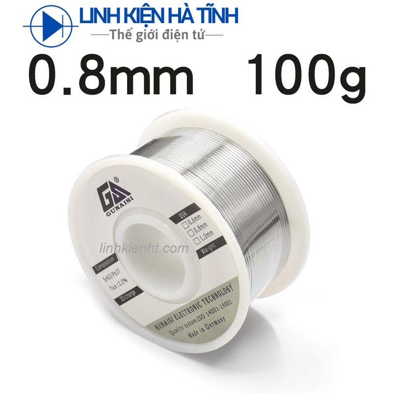 THIẾC HÀN DIA 63/37 0.8mm loại 50G/ 100G