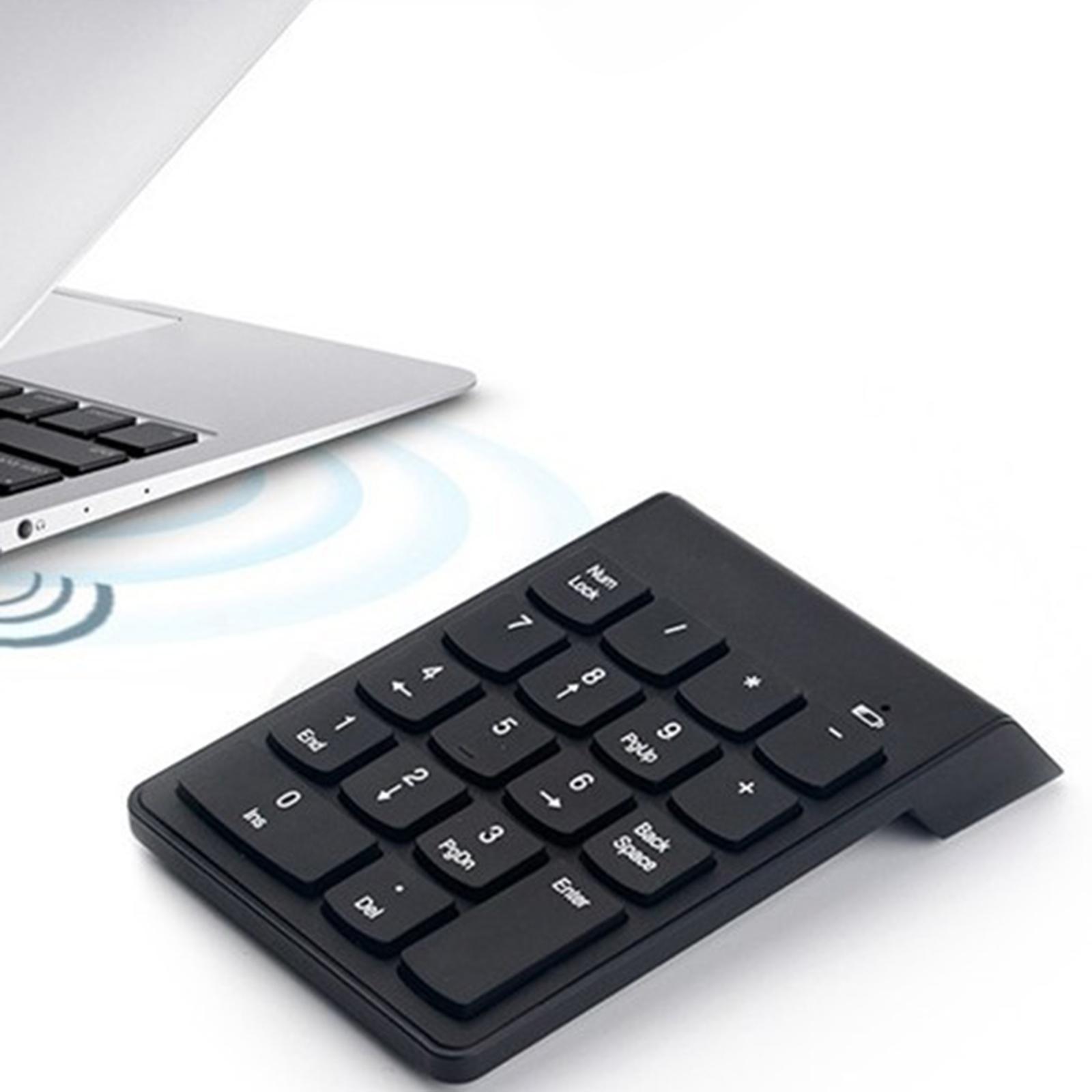 USB Numeric Keypad 18 Keys 18 Keys Faster Data Input Minimalist Design Mini