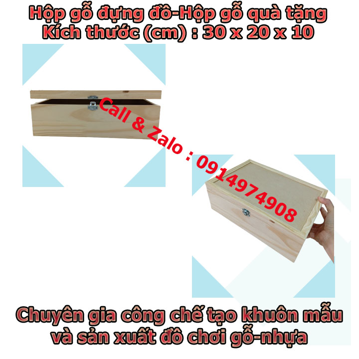 Hộp gỗ đựng đồ đa năng/hộp gỗ làm quà tặng /trang sức