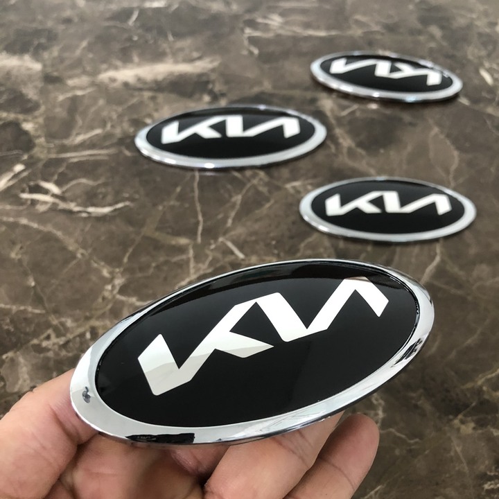 01 chiếc Logo biểu tượng trước và sau xe ô tô Kia