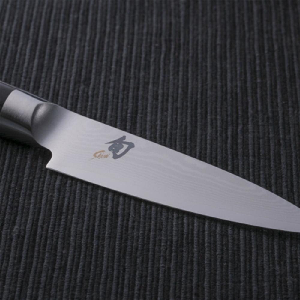 Dao bếp Nhật cao cấp Shun Classic Paring thép Damascus 69 lớp - Dao gọt tỉa hoa quả DM0700 - Dao bếp Nhật chính hãng