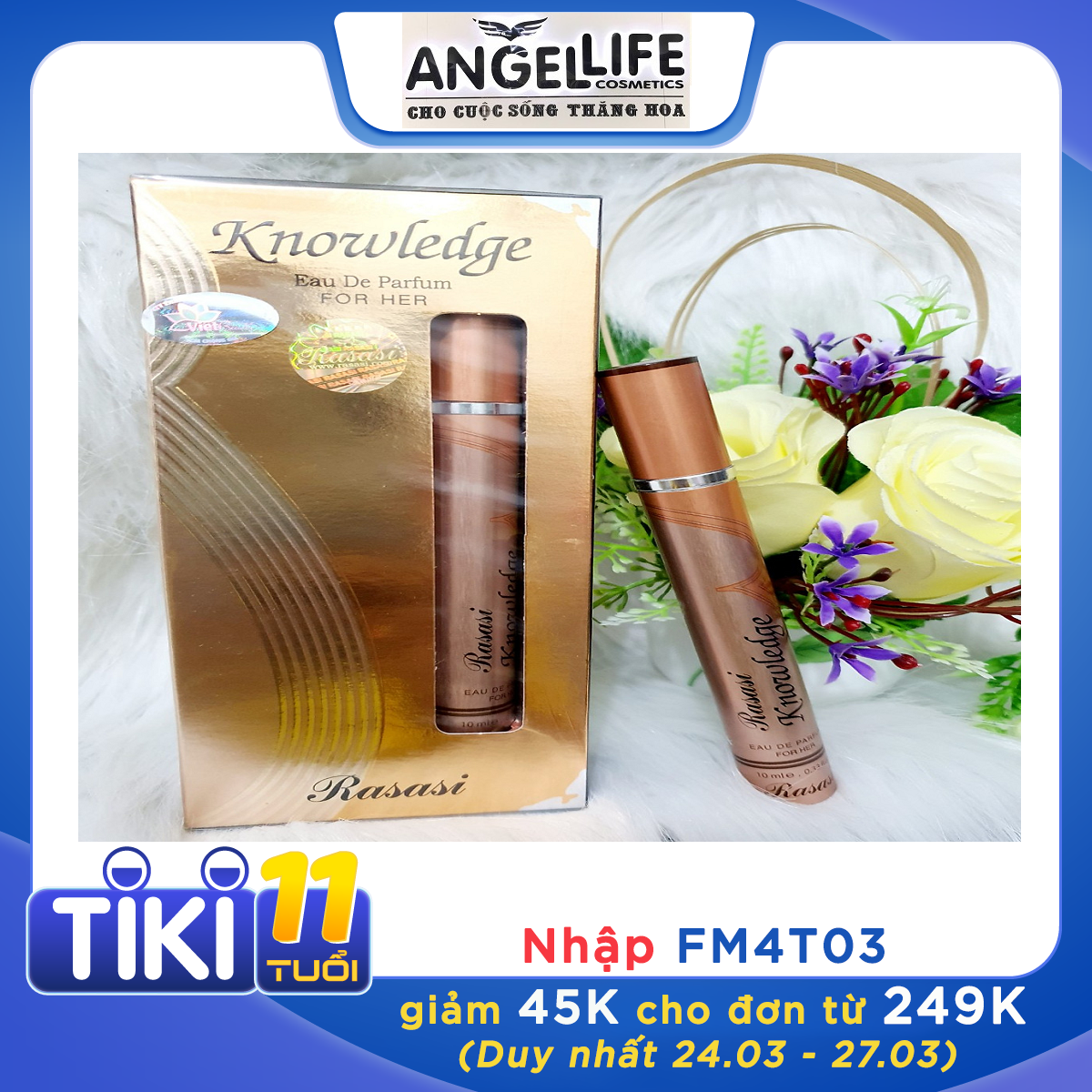 Nước Hoa Nữ Knowledge For her EDP 10ml