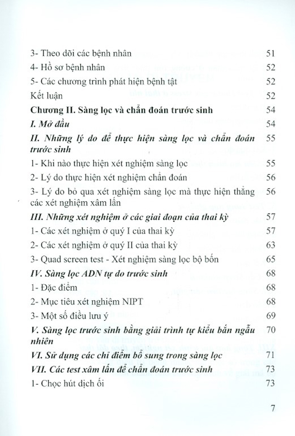 Tư Vấn Di Truyền Và Sàng Lọc, Chẩn Đoán Trước Sinh (Tái bản)