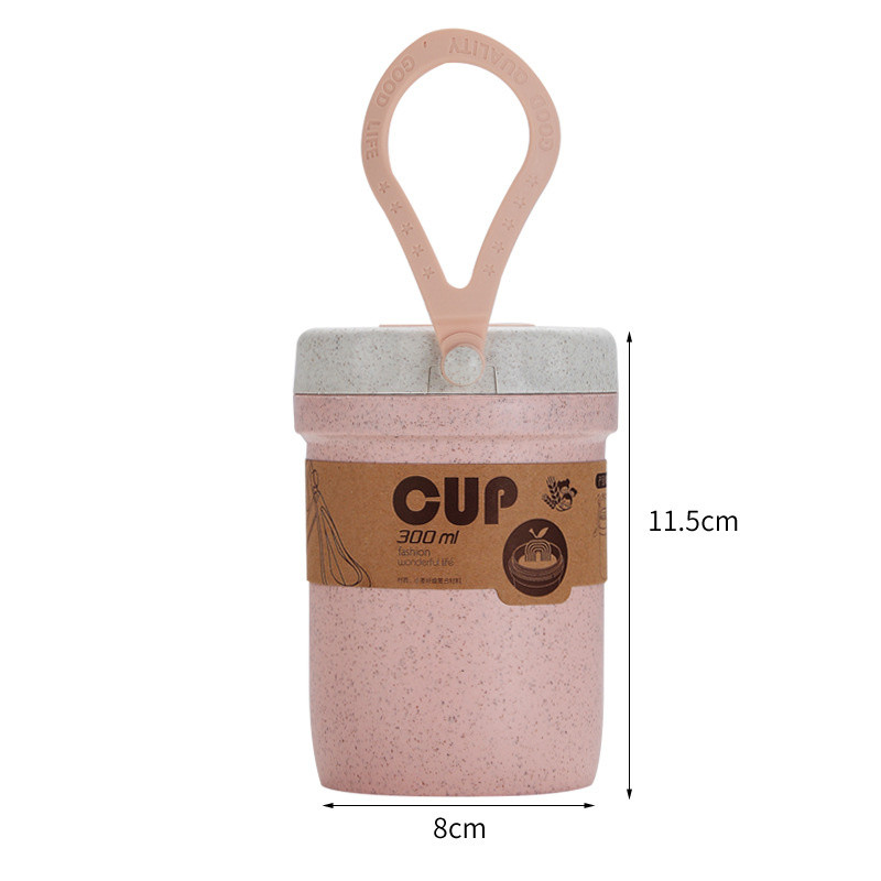 Cốc Ăn sữa chua yến mạchg Lúa Mạch Cup kèm Muỗng