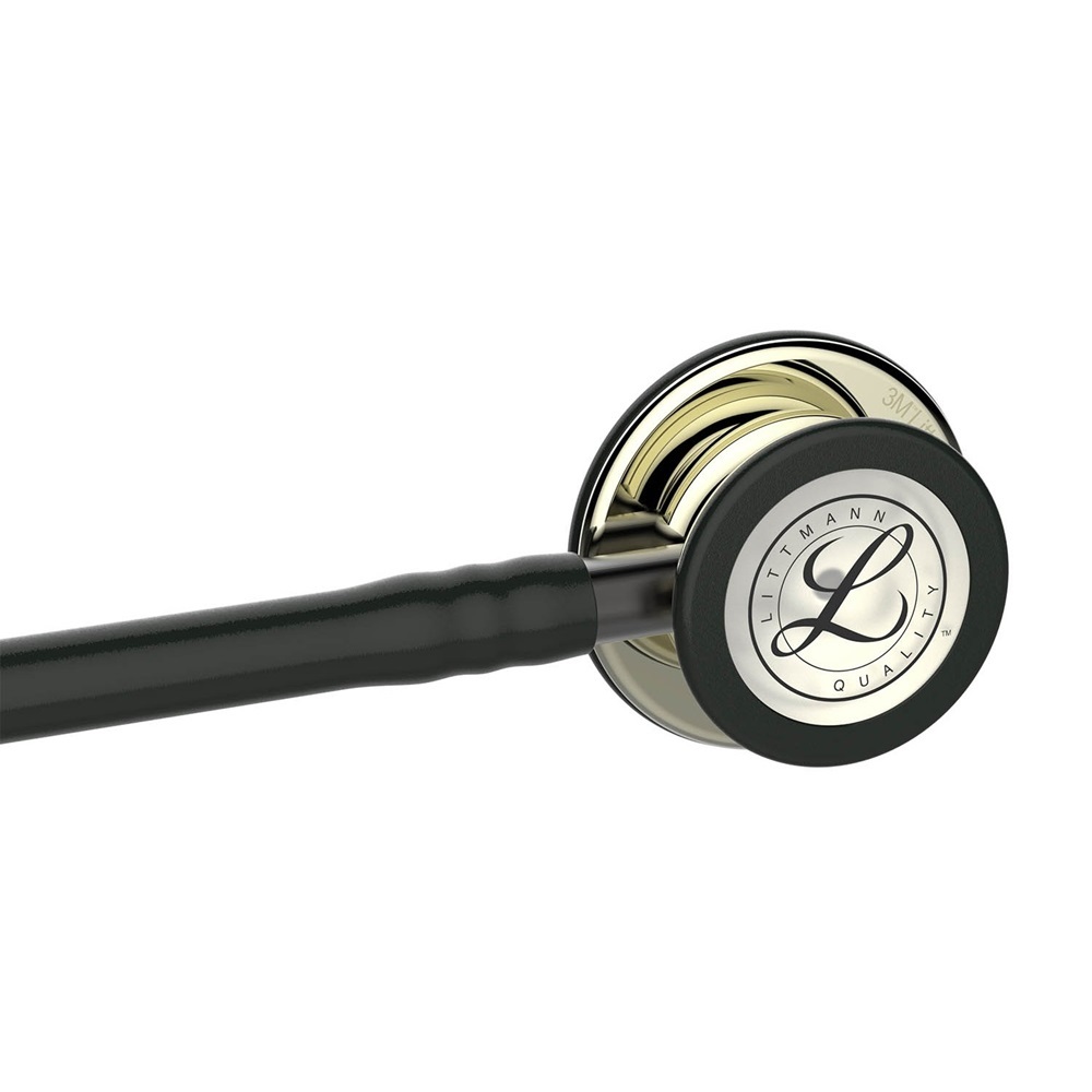 Ống nghe 3M Littmann Classic III, ống đen, mặt nâu, 27 inch, 5861