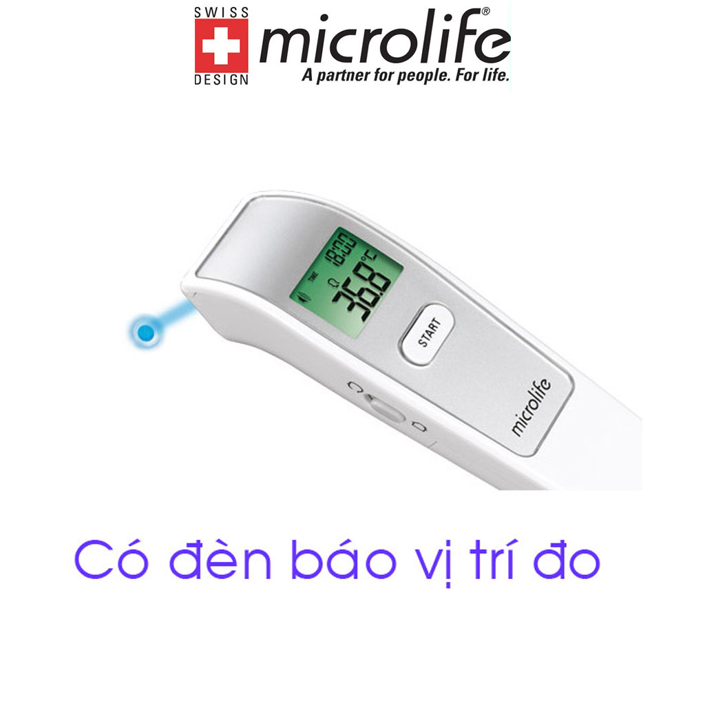 [ Đo Nhanh , Chính Xác Trong 1 Giây ] Nhiệt Kế Hồng Ngoại Microlife FR1MF1 | Thương Hiệu Thụy Sỹ