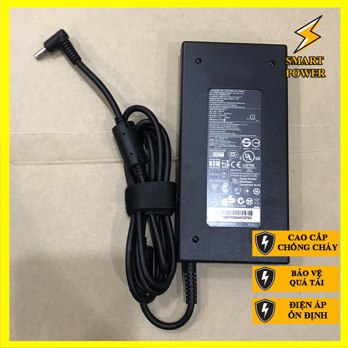 Sạc dành cho laptop HP  15-cb003ng 15-cb045wm AC 19.5V 7.7A 150W - Sạc Zin - Hàng Chính Hãng