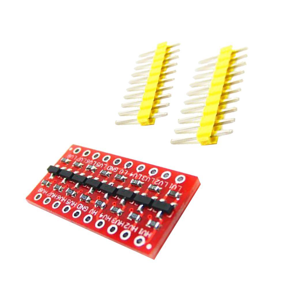 1 piece 8-Channel Logic Level Translator Converter 5V to 3V Bi-Directional Module