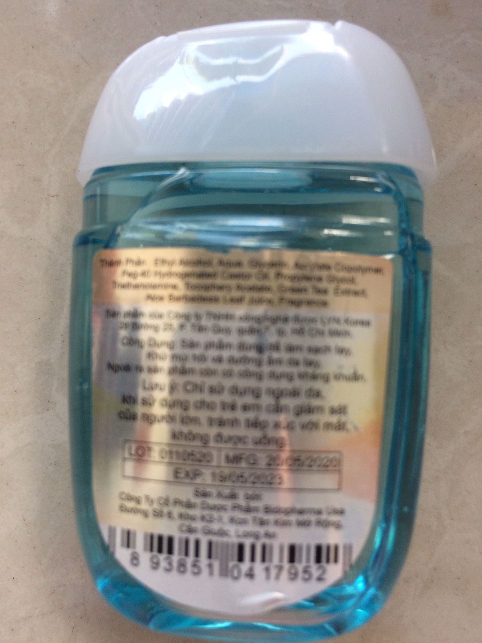 Gel Rửa Tay Diệt Khuẩn VASI Clean -30ml