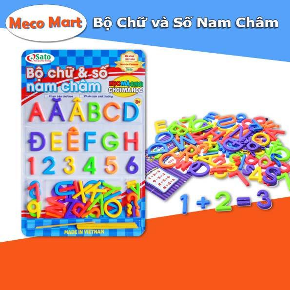 BỘ HỌC CHỮ CÁI VÀ SỐ ĐẾM Gắn Nam Châm Cho Bé Học Vui, Đủ các Phiên Bản Số, Hoa,Thường, Đồ Chơi Giáo Dục Trẻ Em