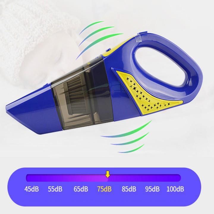 Máy hút bụi cầm tay sạc pin không dây khô và ướt Goodyear GY-2897 100W Lực hút 3000mbar - HÀNG NHẬP KHẨU