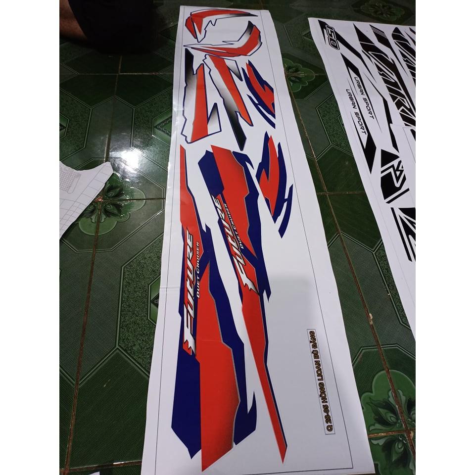 Tem rời future đỏ xanh đen