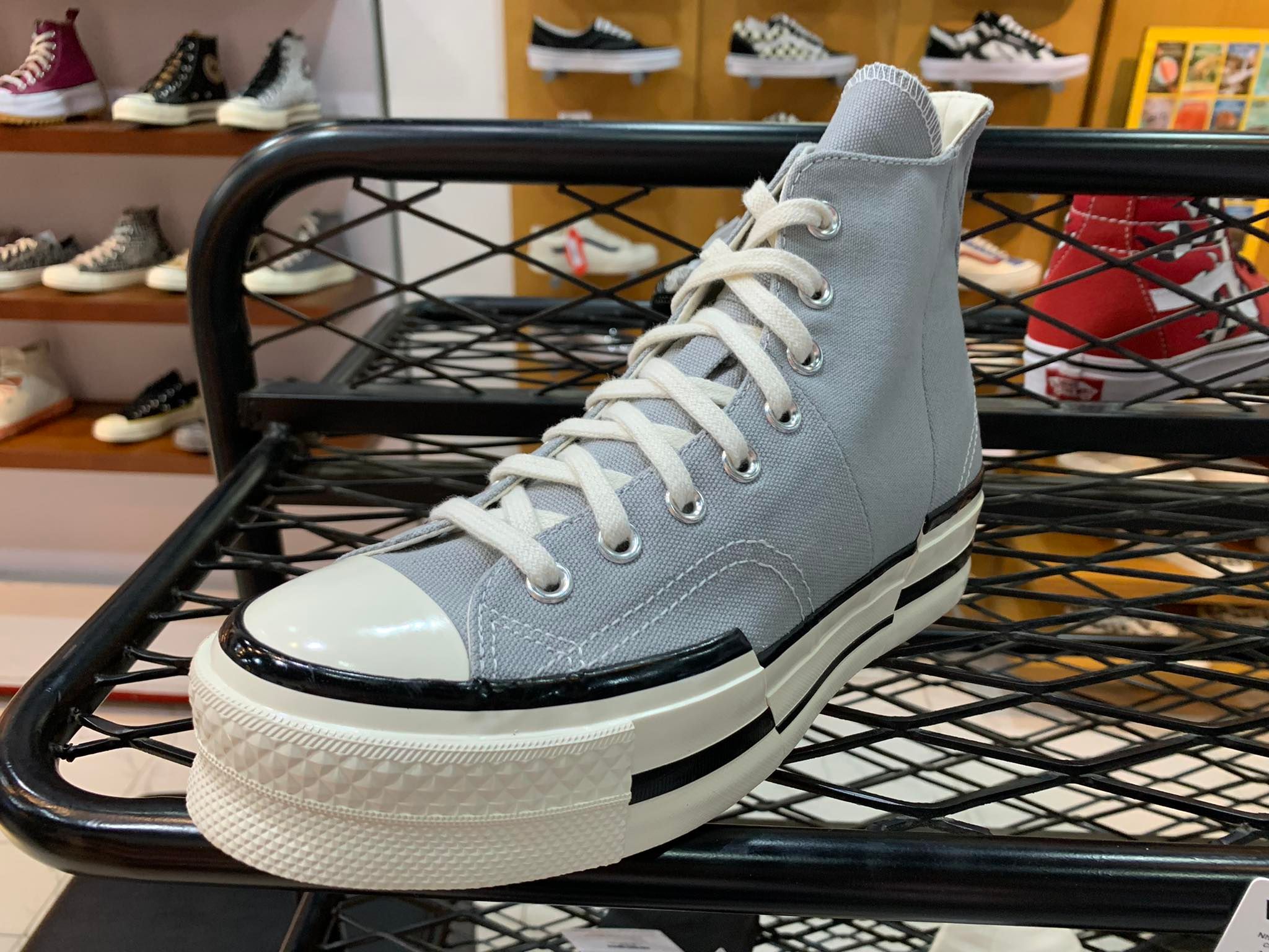 Giày Converse Chuck 70 Plus Trance Form Sneakers 'Ash Stone' - A00741C