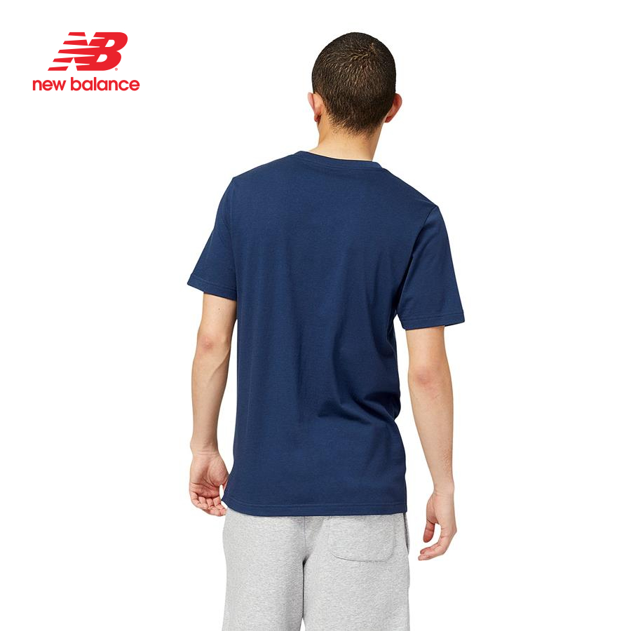 Áo thun thời trang nam New Balance LIFESTYLE T-SHIRT M NATURAL INDIGO - MT23908NGO (form quốc tế)