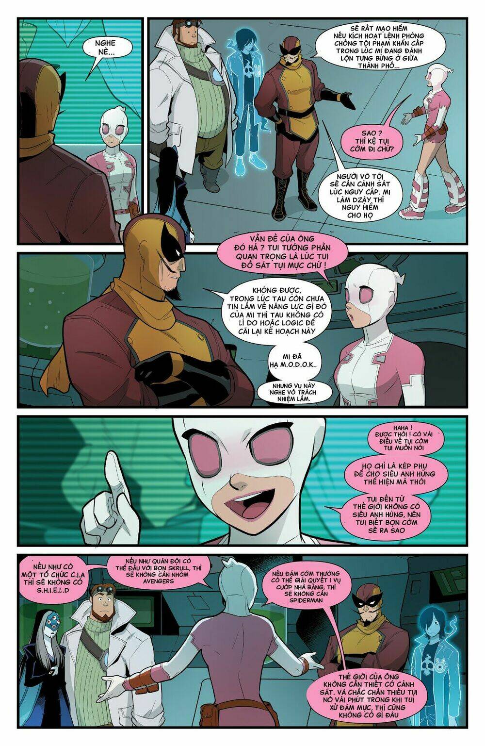 gwenpool siêu phàm chapter 8 16