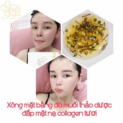 ĐÁ MUỐI XÔNG MẶT THẢO DƯỢC ASA ZAKURA