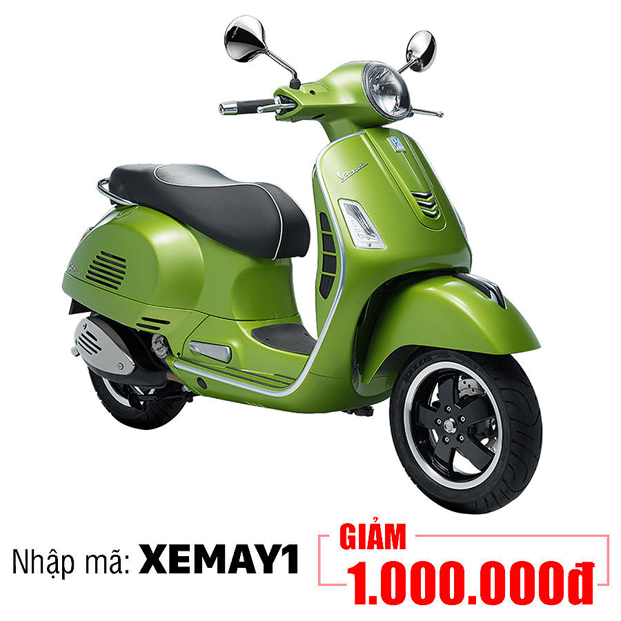 Xe Máy Vespa GTS 125cc ABS - Xanh Lá