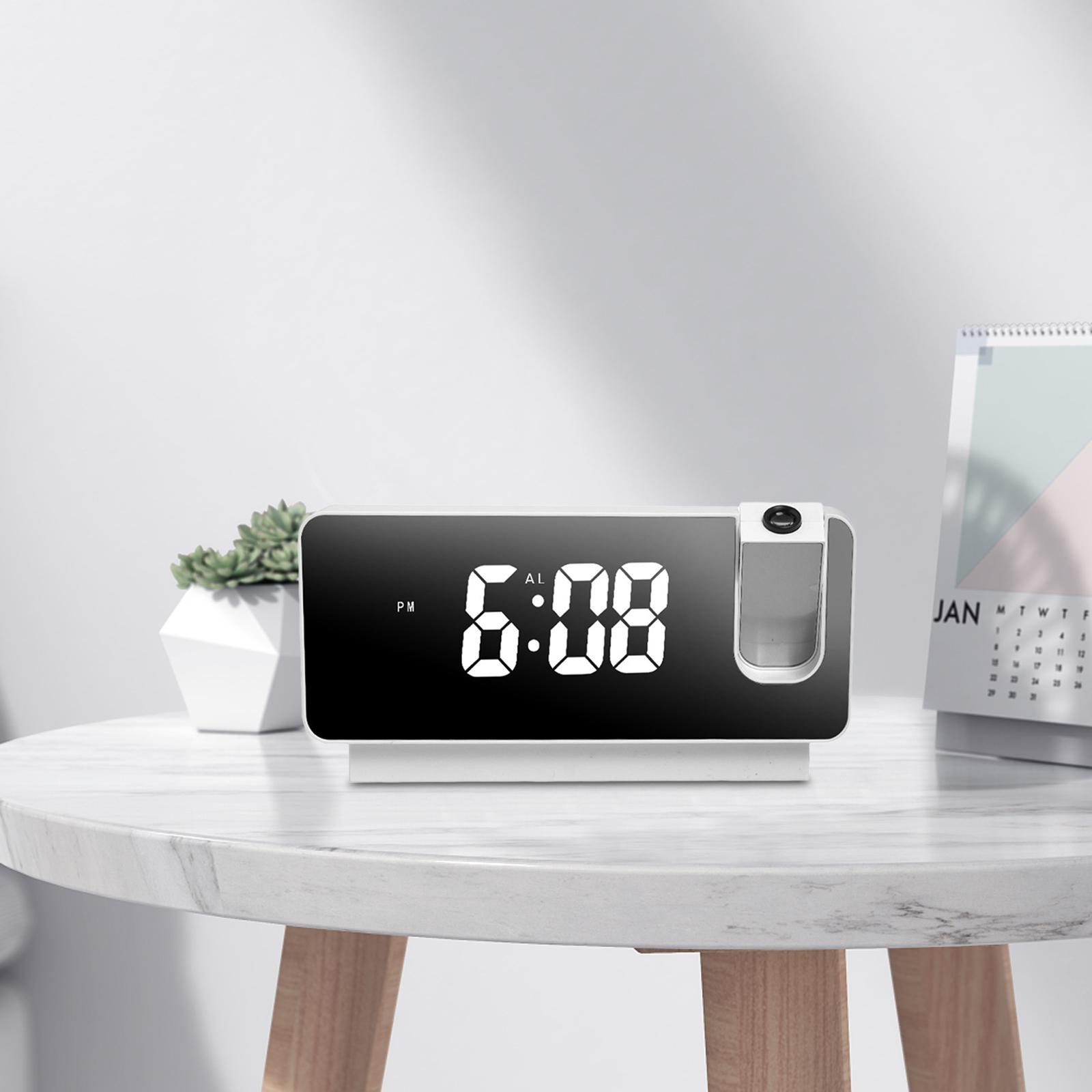 Alarm Clock Quiet Rotatable for NightStand Children Bedroom